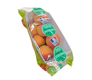 barquette 650 g abricots - gamme zero résidu de pesticide Fruit&compagnie