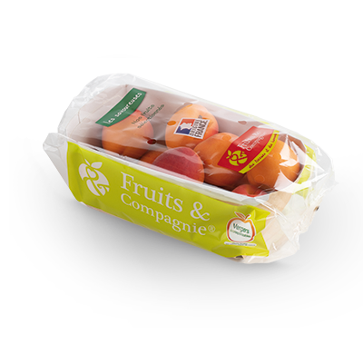 barquette 650g abricots - gamme solutions consommateurs Fruit&compagnie